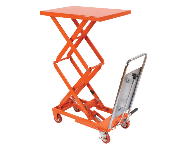 小型雙剪式結構平臺車