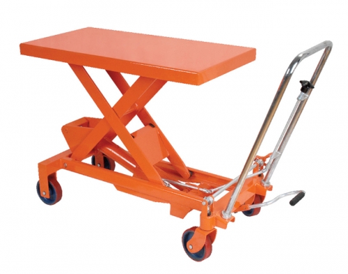 旋鈕式卸荷結(jié)構(gòu)平臺車
